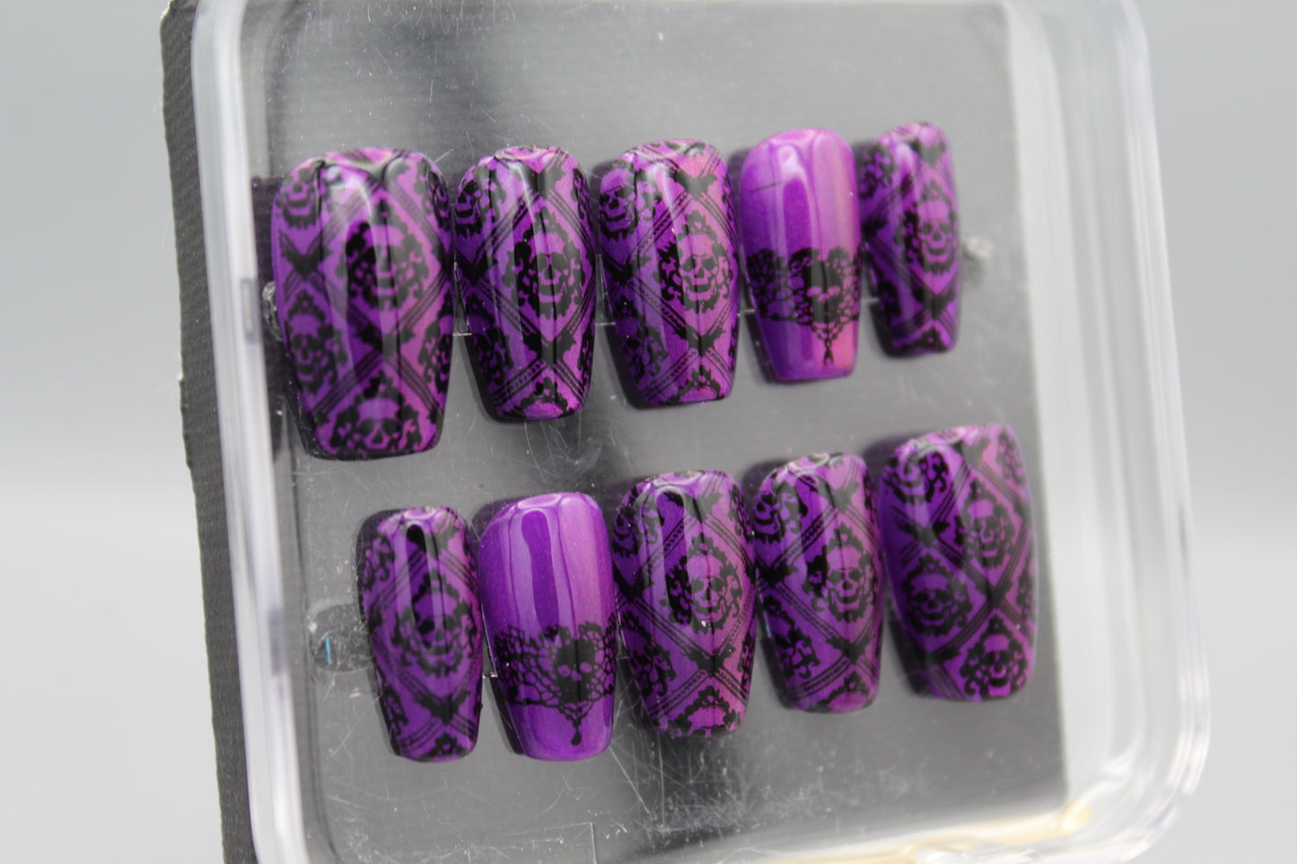 Purple Gothic Lace