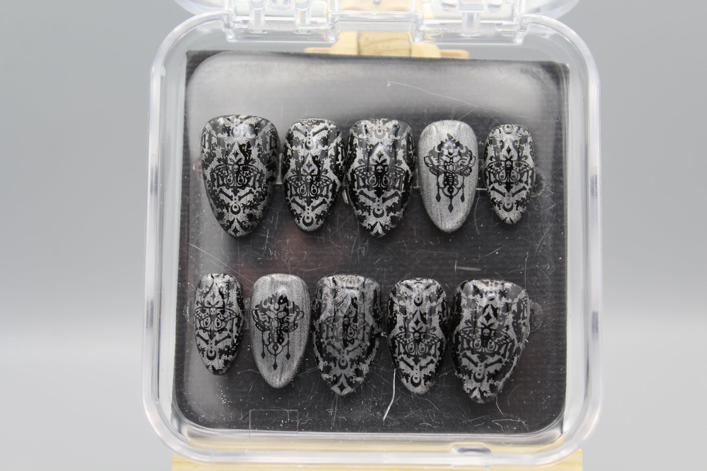Silver Gothic Lace