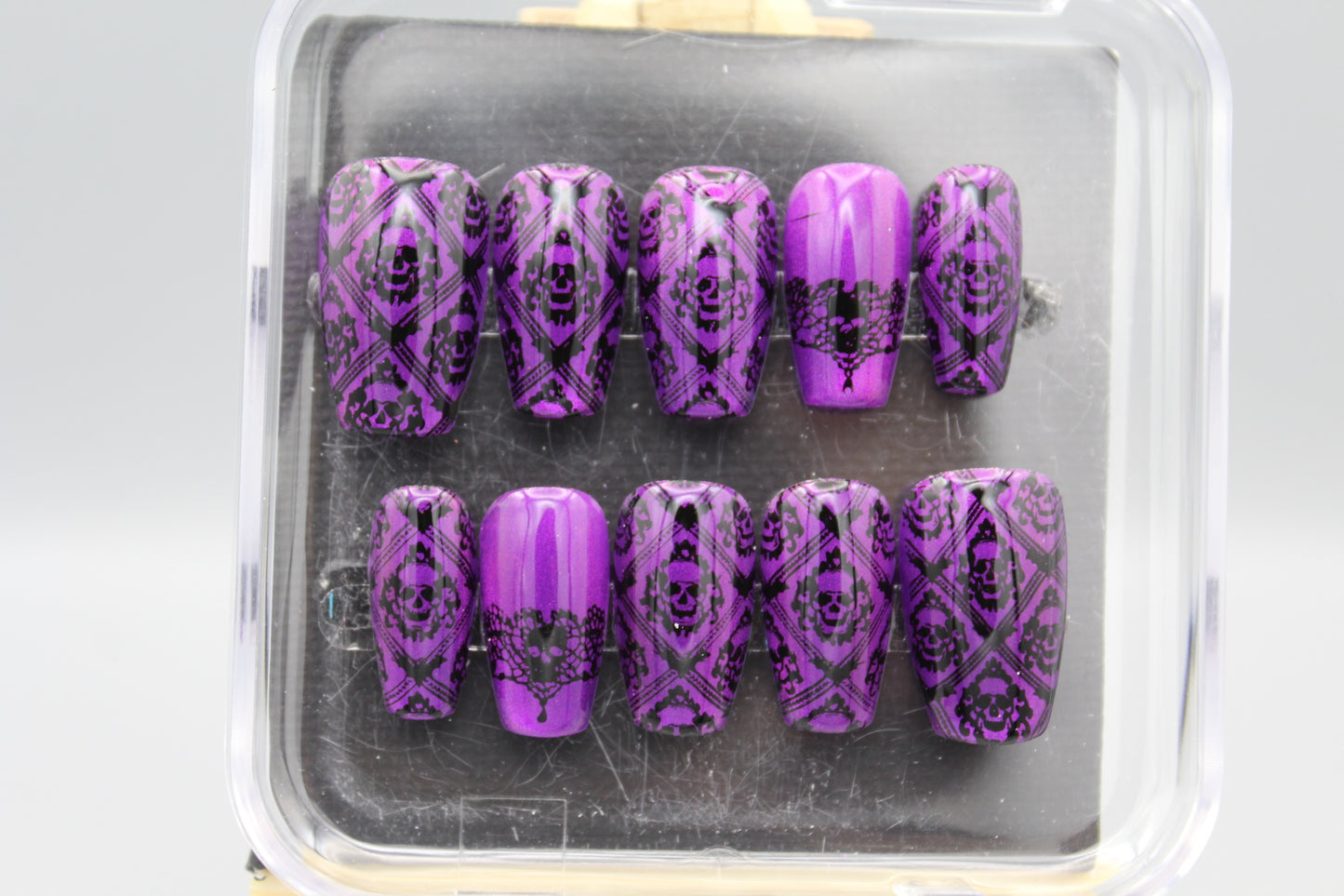 Purple Gothic Lace