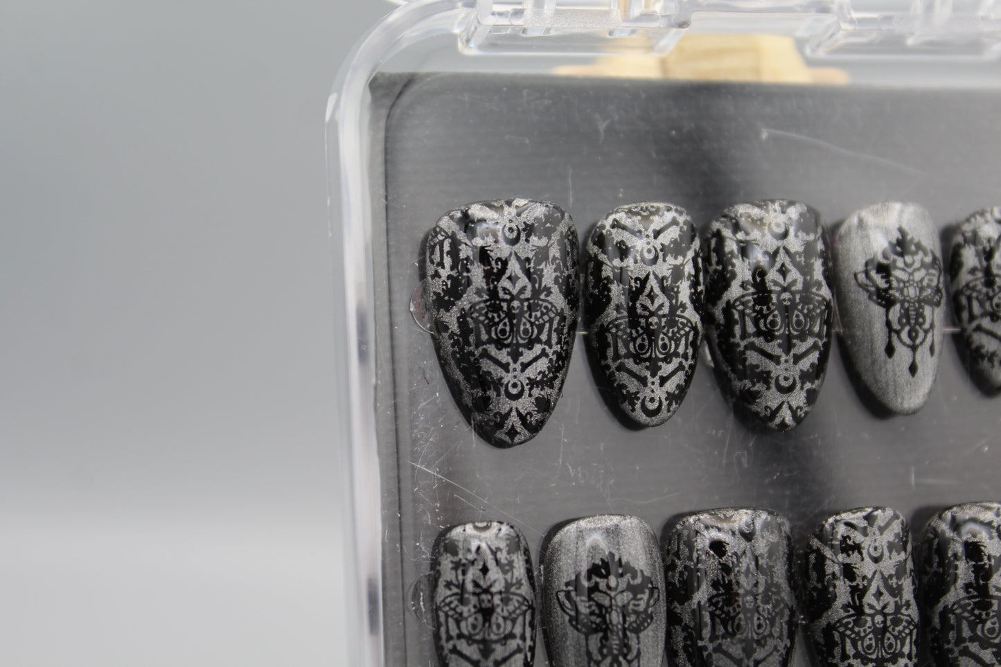 Silver Gothic Lace