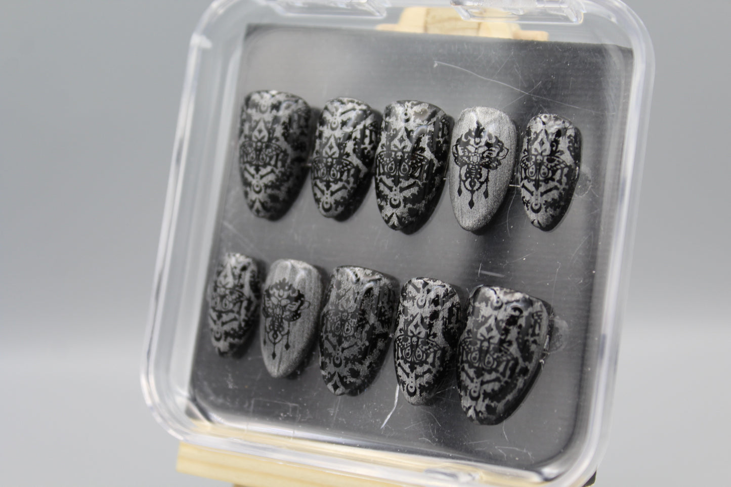 Silver Gothic Lace