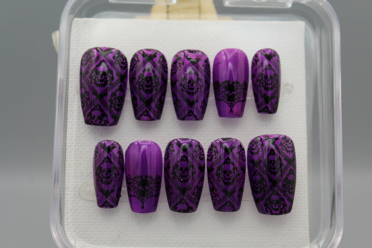 Purple Gothic Lace